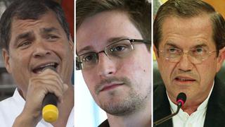 Edward Snowden, la "cereza" de la ley de medios de Ecuador
