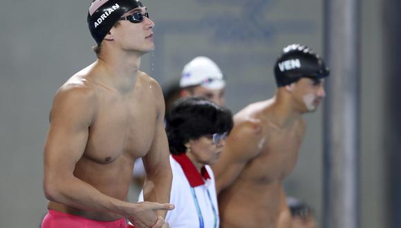 "Cinco veces campeón olímpico, Adrian no vive más del pasado, solo disfruta del presente, y ese está en los Juegos Panamericanos" | Foto: Agencias