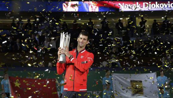 Djokovic venció a Tsonga  y ganó el Masters 1000 de Shanghai