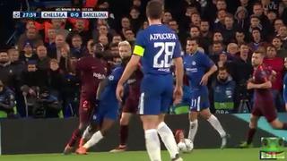 Barcelona vs. Chelsea: la simulación de Samuel Umtiti [VIDEO]