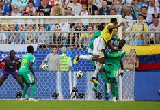 Colombia vs. Senegal: Yerry Mina marcó golazo con notable golpe de cabeza