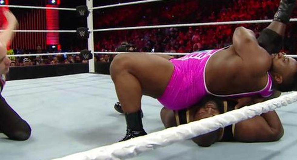 Big E venció a Mark Henry por conteo en Monday Night Raw de WWE. (Foto: Internet)