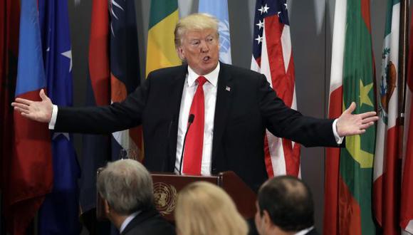 Durante su discurso ante la Asamblea General de la ONU el martes, Trump atacó a los líderes iraníes, acusándolos de sembrar "caos, muerte y destrucción". (Foto: AP)