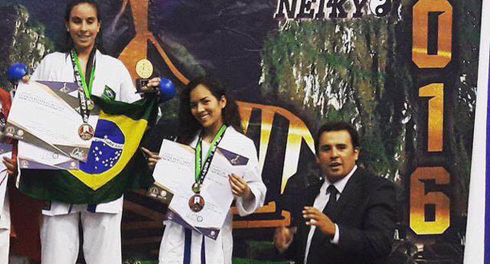Francesca García obtuvo el tercer lugar en el Campeonato Internacional de Artes Marciales | Foto: UN