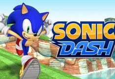 Sonic Dash disponible sin costo en App Store
