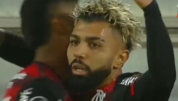 Gol de 'Gabigol' para el 1-0 de Flamengo vs. Universidad Católica. (Captura: ESPN)