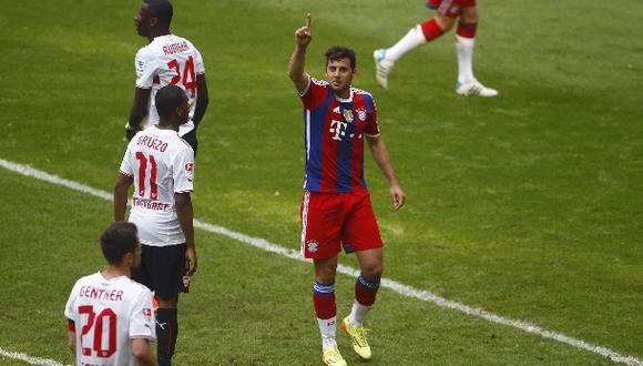 El tuit del Bayern Múnich que elogia la temporada de Pizarro