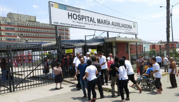 Último reportaje de Cuarto Poder señaló que 9 médicos del hospital María Auxiliadora fueron denunciados por presuntamente abandonar sus puestos de trabajo en horas pagadas por el Estado. (El Comercio)