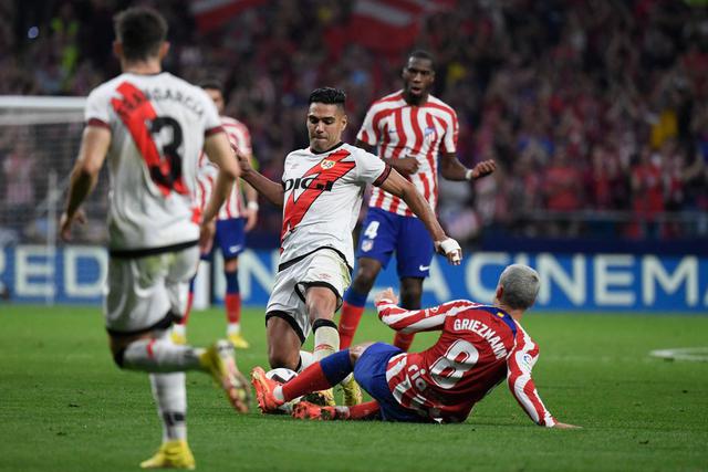 Atlético Madrid y Rayo Vallecano empataron 1-1 por LaLiga | Foto: AFP