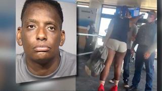 Le dijeron que no podía viajar sin usar mascarilla y terminó golpeando a una trabajadora de American Airlines | VIDEO