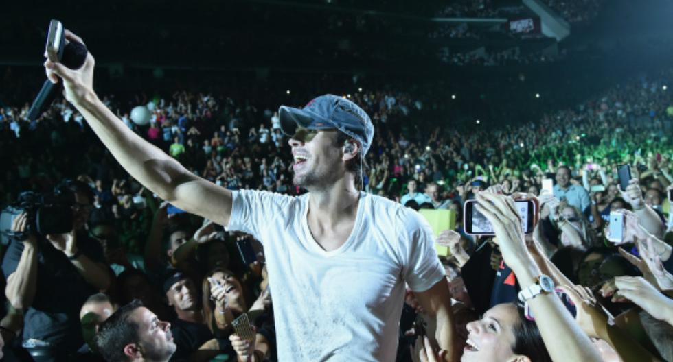 Enrique Iglesias rompe en llanto por este gesto de sus fans. (Foto: Getty Images)
