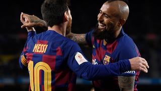 Messi se despidió de Arturo Vidal: “Te hiciste notar mucho, el vestuario te va a extrañar” 