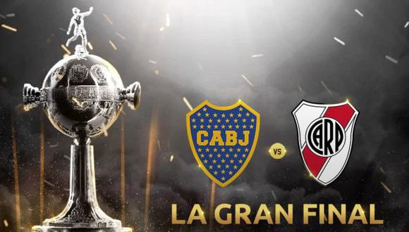 Boca Juniors y River Plate chocará por la final de la Copa Libertadores este domingo. (Foto: Conmebol)
