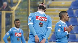 Napoli cayó 3-2 ante Bologna y perdió el liderato de Serie A
