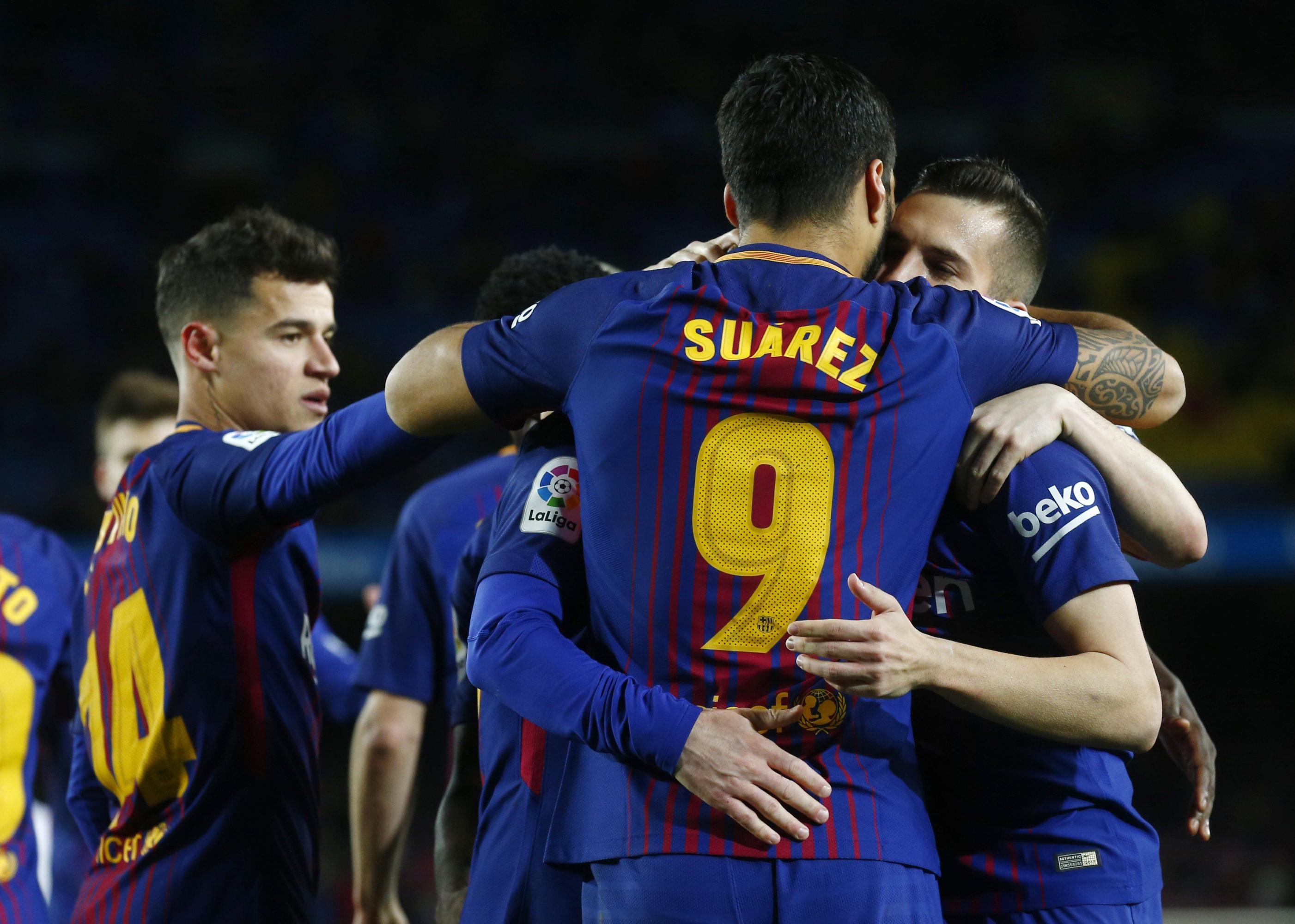 Barcelona y Valencia  disputaron un intenso partido en el encuentro de ida. Suárez anotó tras genial pase de Lionel Messi. La vuelta se jugará el jueves en Mestalla. (Foto: AP)
