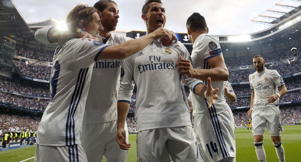 Cristiano Ronaldo abrió el marcador a los 10 minutos tras un cabezazo | Foto: EFE