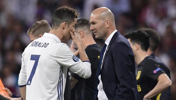 Zidane se rinde ante Cristiano Ronaldo: "Es único"