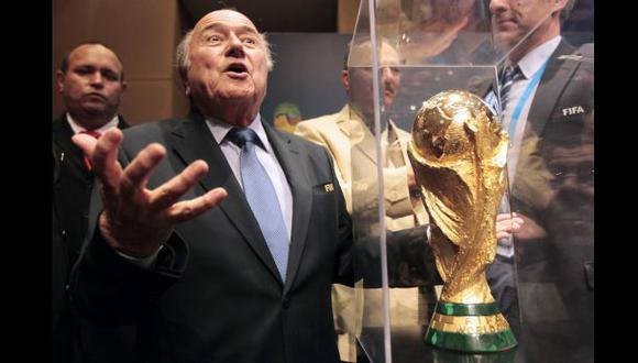 Joseph Blatter pide "apoyo" al pueblo brasileño para el Mundial