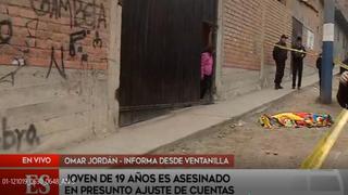 Callao: matan de ocho balazos a joven en presunto ajuste de cuentas en Mi Perú | VIDEO