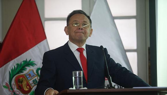 Unión por el Perú, la bancada de Edgar Alarcón, cierra filas y asegura que no tomarán acciones hasta que exista una sentencia firme. Fiscalía investiga al excontralor por presunto desbalance patrimonial. (Foto: Juan Ponce / Archivo El Comercio)