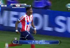 Junior vs. Atlético Paranaense: Yony González y la gran definición para el 1-1 | VIDEO