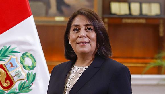 Delia Muñoz fue ministra de Justicia en el gabinete de Ántero Flores-Aráoz. (Foto: Presidencia)