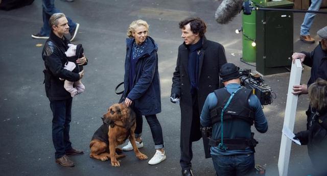 "Sherlock": Watson ya es padre en fotos de la cuarta temporada - 5