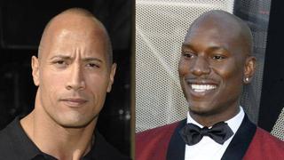 Dwayne Johnson y su épica respuesta a Tyrese Gibson por llamarlo "payaso" | VIDEO