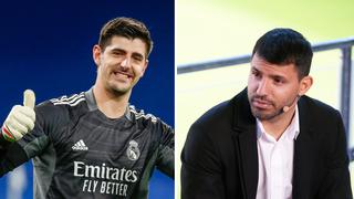 Courtois envía mensaje a Agüero tras su retiro: “Nos vemos en el Among Us”