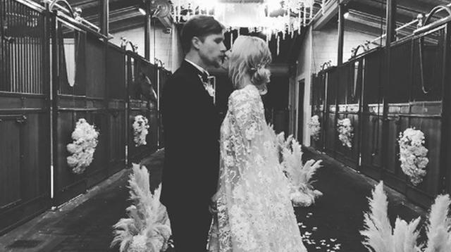 La actriz Kaley Cuoco se casó con el multimillonario Karl Cook (Foto: Instagram)