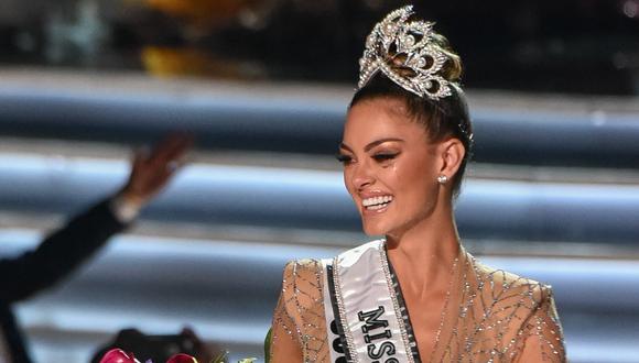 Miss Universe 2017. La ganadora, Demi-Leigh Nel-Peters , estuvo envuelta en una polémica hace meses por ciertas imágenes subidas a Instagram. (Foto: AFP)