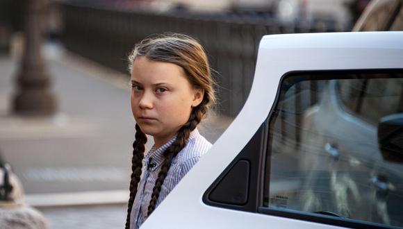 Ante los senadores italianos, que rompieron en aplausos en varias ocasiones, la activista Greta Thunberg habló de las huelgas escolares que convocó en todo el mundo contra el cambio climático. (Foto: EFE)