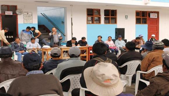 Ayacucho: pobladores de Ocros rechazan actividad minera