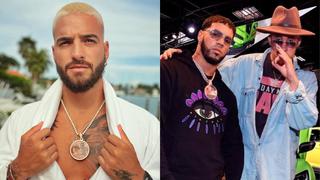 Anuel AA citó a Maluma en su nueva canción y el colombiano reaccionó así | VIDEO