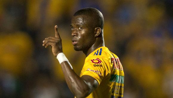 Tigres UANL venció 2-0 al Houston Dynamo de la MLS con goles del ecuatoriano Enner Valencia (78) y el colombiano Julián Quiñones (81). (Foto: AFP)