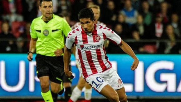 Edison Flores anotó el 1-0 parcial entre ante Nordsjaelland, en el marco de la tercera fecha de la Superliga danesa. En la temporada pasada el peruano solo marcó una conquista. (Foto: Agencias)