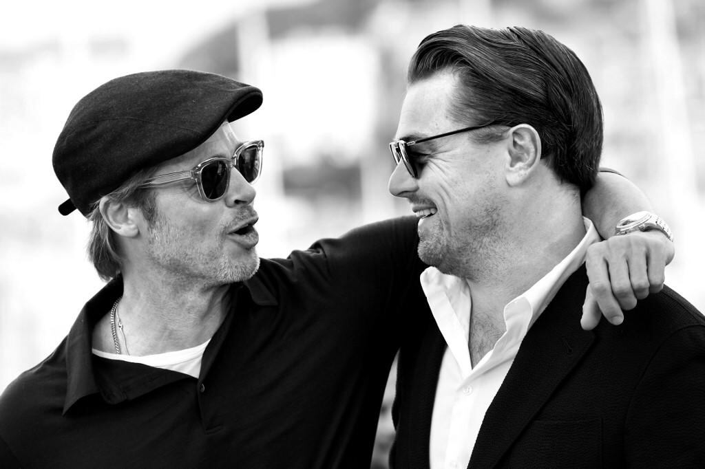 Brad Pitt y Leonardo DiCaprio son compañeros de elenco en 'Érase una vez... en Hollywood', la película de Quentin Tarantino. (Foto: Agencias)