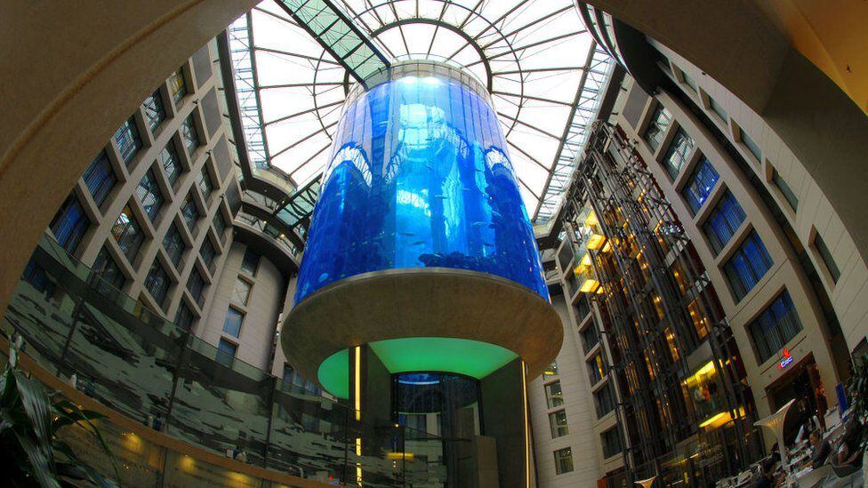 The aquarium was one of the attractions of Berlin, the German capital.  (GETTY IMAGES).