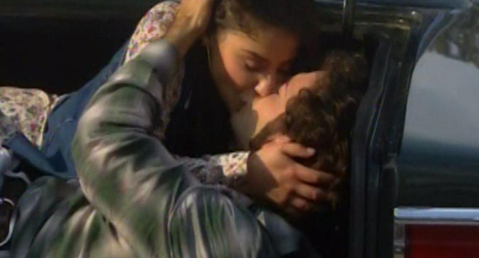 Sofía y Alex se besaron en el momento y lugar menos indicado: en la maletera de Luis Felipe. (Foto: Captura América TV)