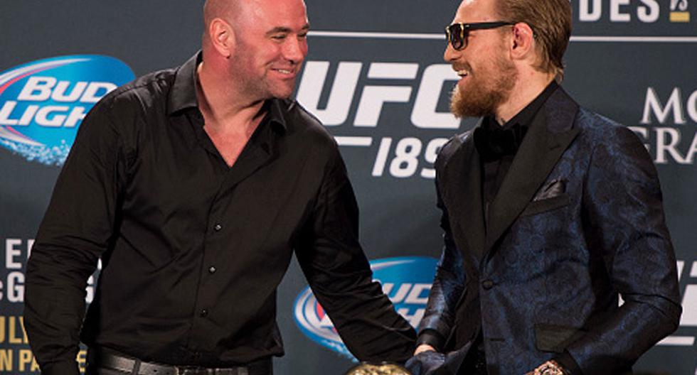 Dana White elogia a Conor McGregor previo a UFC 196 | Foto: UFC