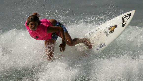Sofía Mulanovich será una de las principales figuras en el Surf Web Series. (Foto: El Comercio)
