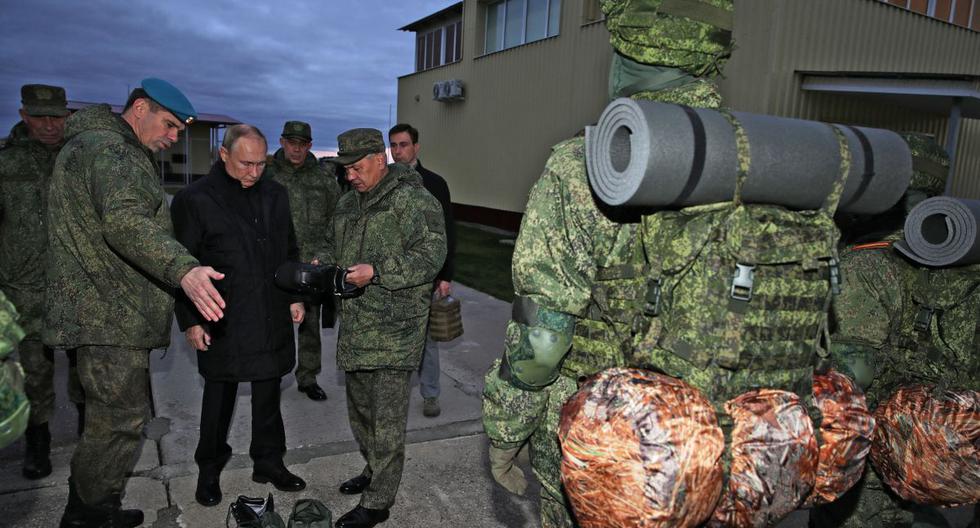 Russia has trained more than 300,000 reservists in two months, according to Shoigu