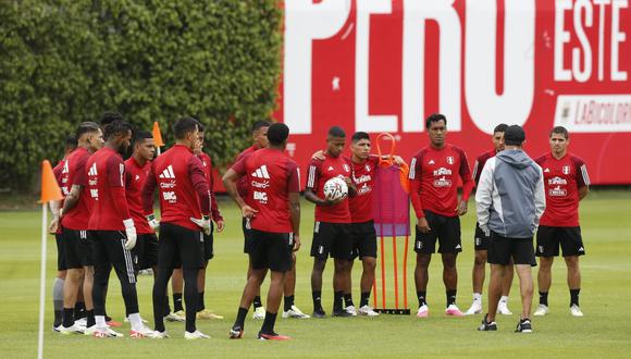 La Selección Peruana sumó un nuevo día de entrenamiento en la Videna. (Foto: Violeta Ayasta / GEC)