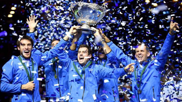 Copa Davis: la emocionante celebración que vivió la Argentina - 1