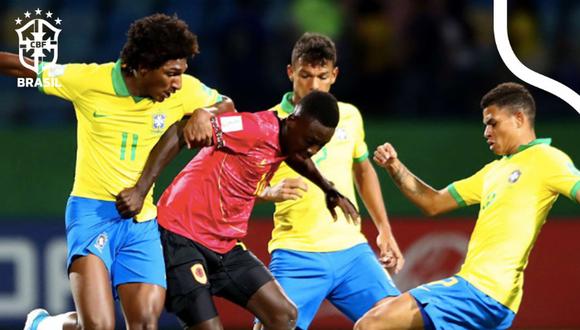 Brasil venció a Angola en el Mundial Sub 17. (Foto: @CBF_Futebol)