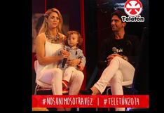 Teletón 2014: Sheyla Rojas y Antonio Pavón se unieron por su hijo Antoñito