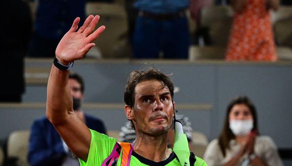 Rafael Nadal anunció que dio positivo a COVID-19 tras volver a España. (Foto: AFP)