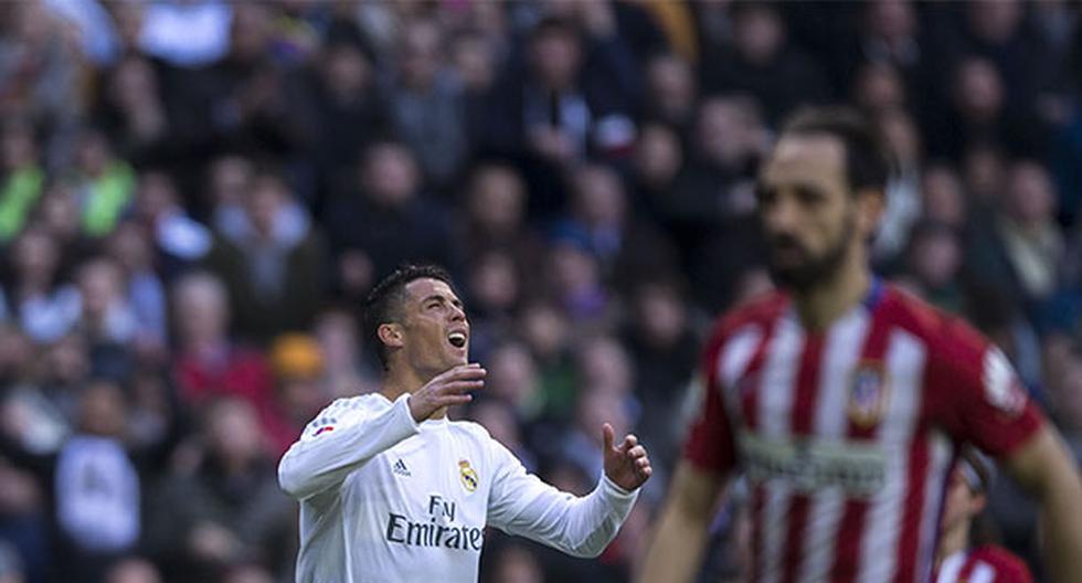 Real Madrid no pudo con Atlético de Madrid jugando en el Santiago Bernabéu. (Foto: Getty Images)