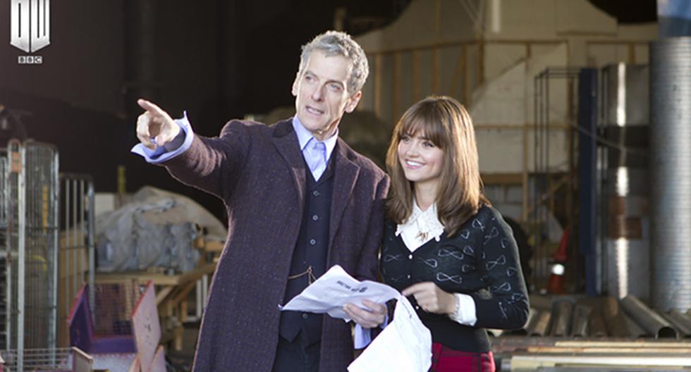 Peter Capaldi y Jenna Coleman serán los protagonistas de la octava temporada de 'Doctor Who'. (Foto: Facebook de la serie)