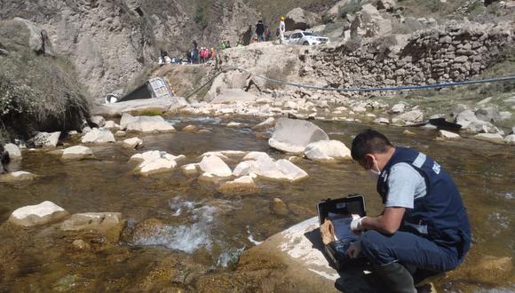La empresa Volcan reporta avance en limpieza del río Chillón y piscigranjas de truchas tras derrame de zinc (Foto: Minsa)